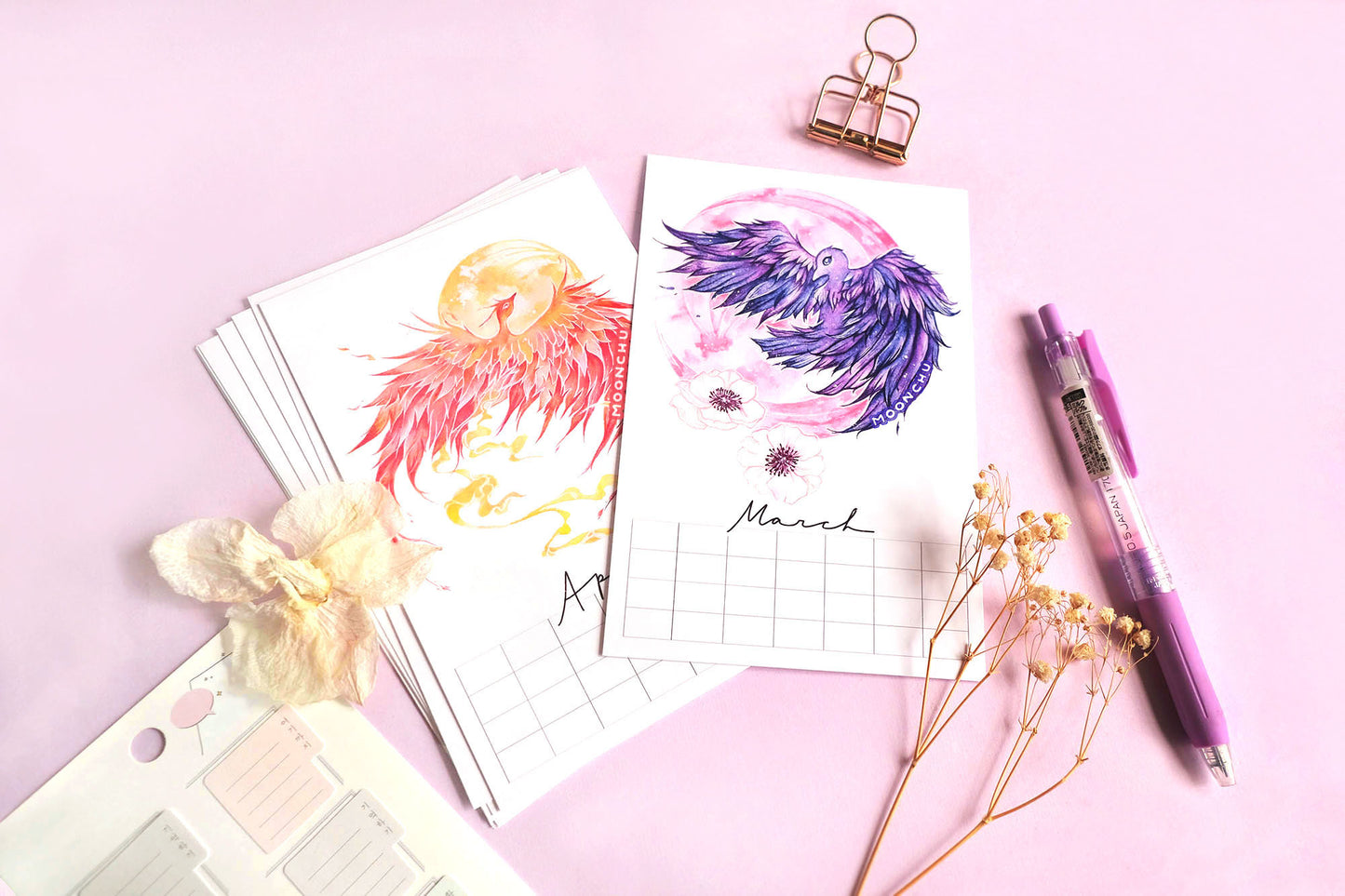 2025 blank calendar mystical moonchu moons, moon calendar, fillable calendar, empty calendar