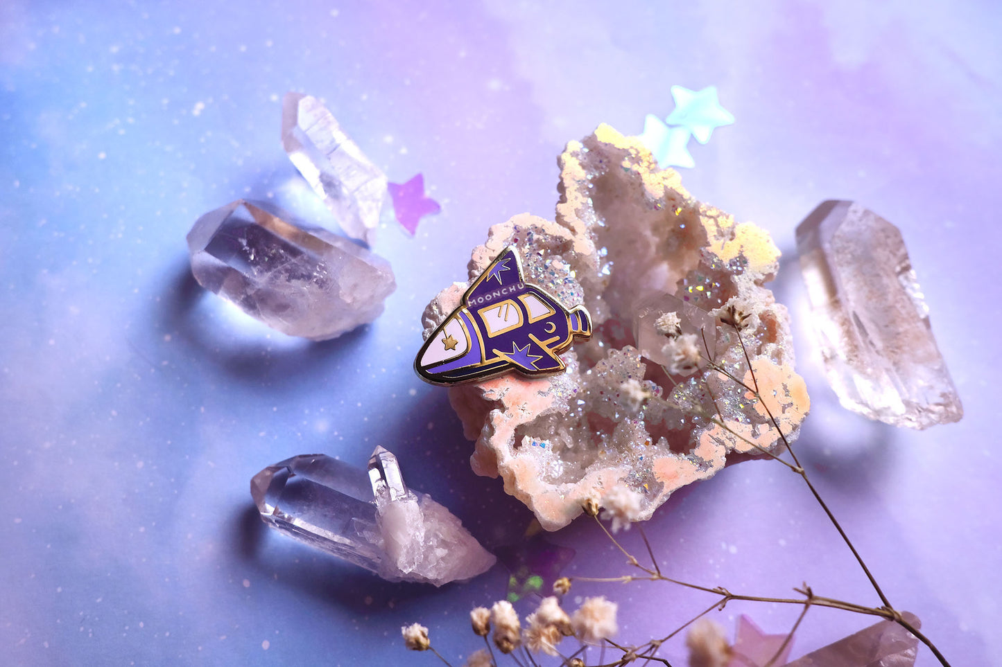 tiny rocket ship hard enamel pin, rocket ship pin, spaceship pin
