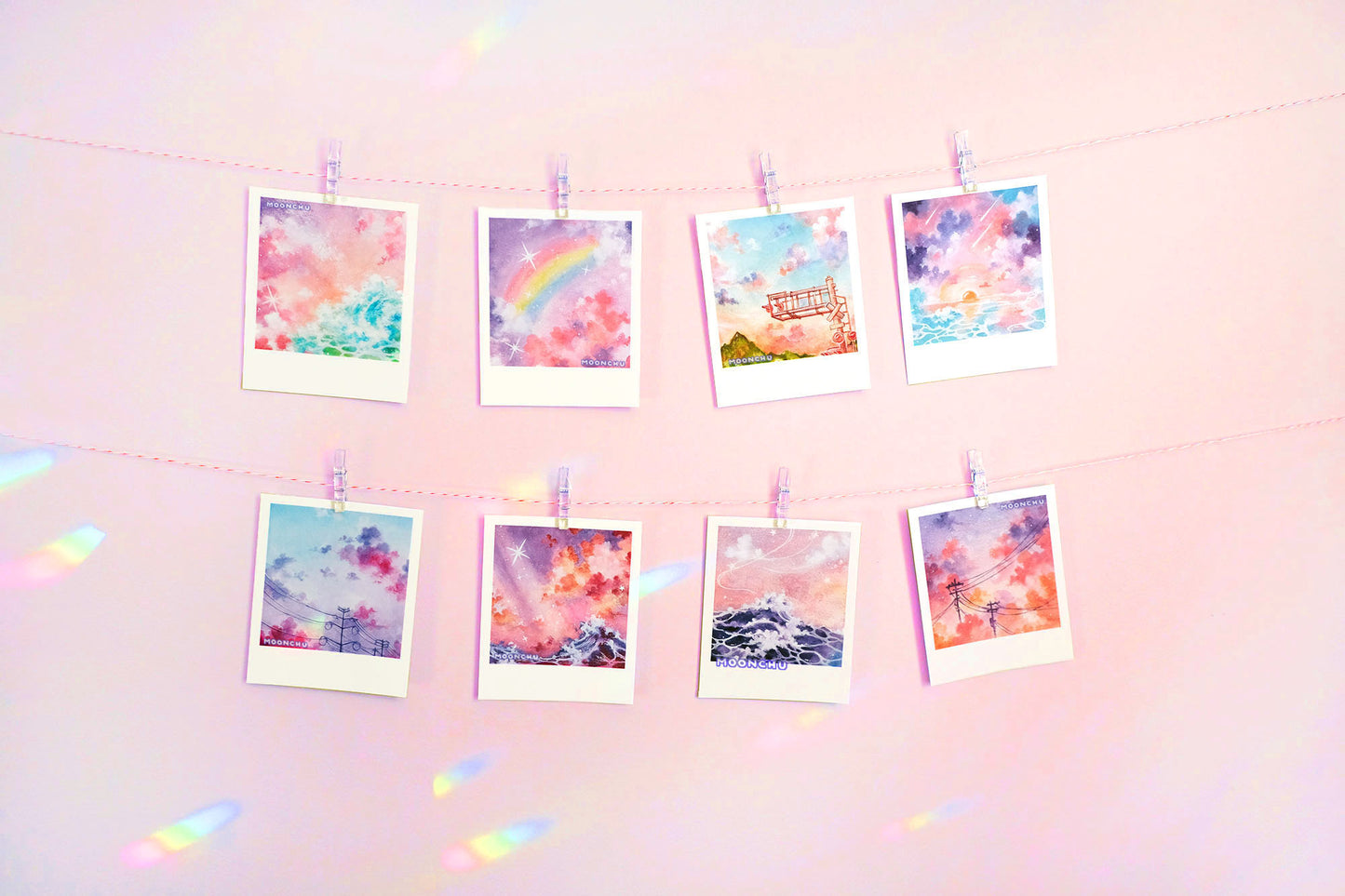 wandering snapshot prints, magical photo frame art