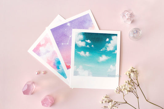 daydream snapshot prints, cloud photo frame art