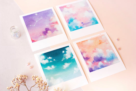 daydream snapshot prints, cloud photo frame art