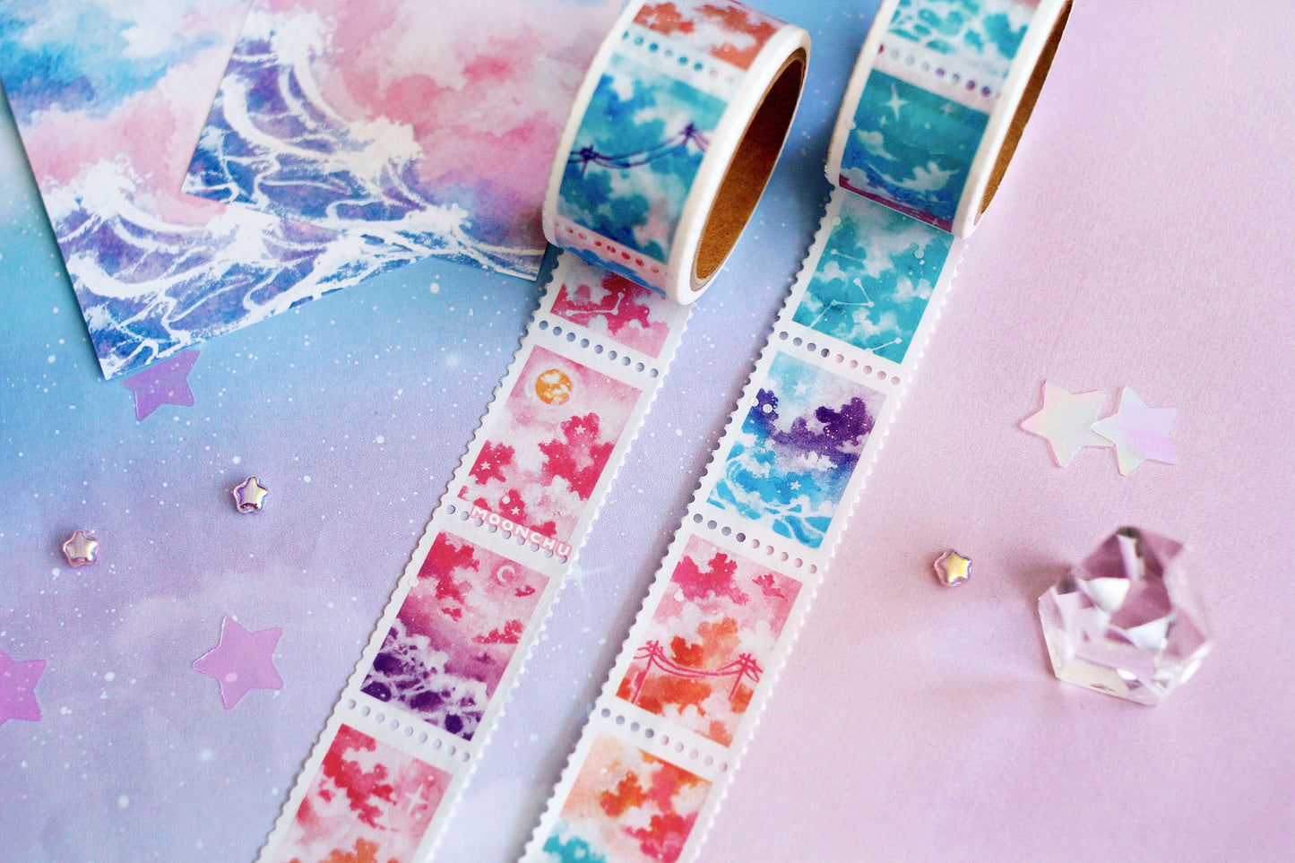 someday stamp washi tape